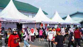 Pekan Sehat HUT ke-49 PT Timah Bawa Berkah Bagi UMKM