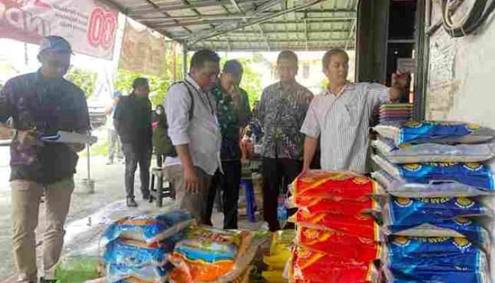 Pantauan Tim Satgas Pangan, Beras di Pasaran Babel Aman