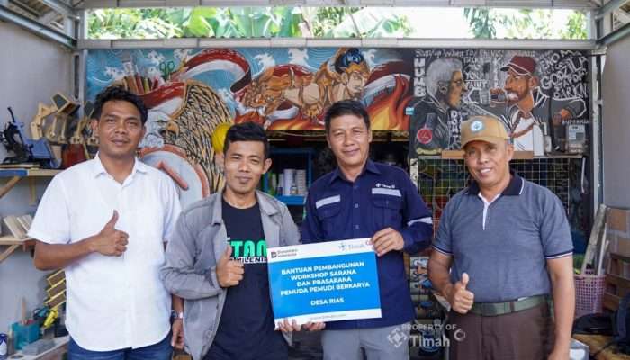 PT TIMAH Tbk Dukung Home Creative Pepaya Kembangkan Galeri Baru