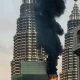 Gedung Restoran Petronas Tower 3 Kuala Lumpur Terbakar