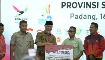 Di Sumbar, Atlet Berprestasi Terima Bonus Rp9,01 Miliar