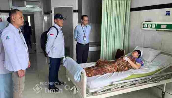 Dirut PT Timah Datangi RSBT Pangkalpinang, Pastikan Karyawan Dapat Layanan Terbaik