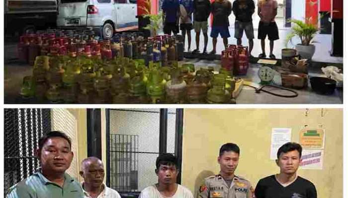 Ditreskrimsus Polda Babel Ungkap Penyelewengan LPG Bersubsidi