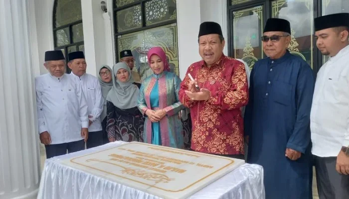 Walikota Pangkalpinang Resmikan Masjid Haji Bakri