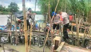 Kapolda Babel Dukung Pembersihan TI Tungau di Kawasan DAS Rangkui