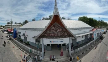 Stasiun Pariaman Simpul Utama Masyarakat dan Wisatawan