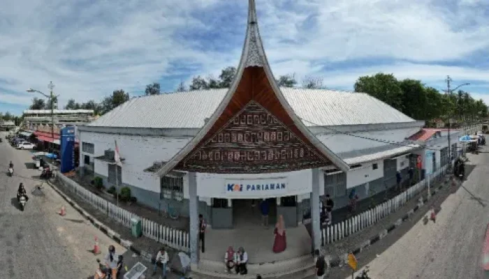 Stasiun Pariaman Simpul Utama Masyarakat dan Wisatawan