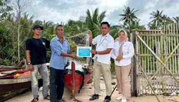 PT Timah Tbk Berikan Bantuan Alat Tangkap, Perkuat Produktivitas Nelayan Tradisional Desa Kundur