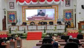 Dalam Satu Hari, DPRD Babel Gelar Rapat Paripurna dengan Tiga Agenda