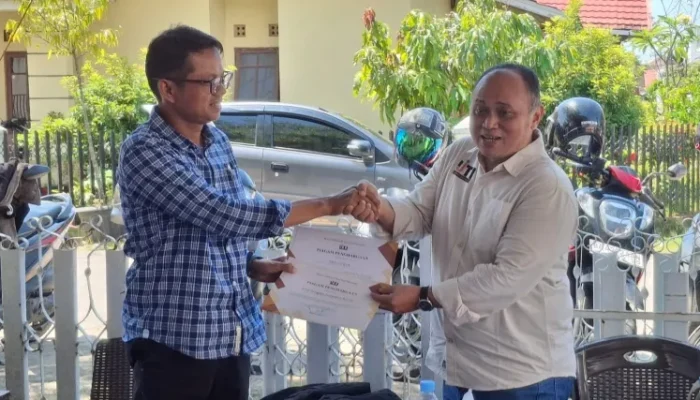 Kunjungi Daerah Bencana, Ketum IJTI Tegaskan Komitmen Menolak Siarkan Berita Tidak Sesuai Fakta