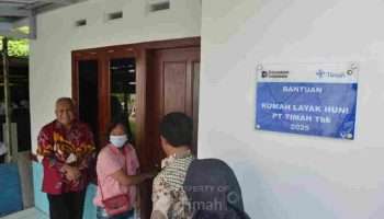 PT Timah Tbk Bantu Warga Pangkalan Baru Miliki Rumah Layak Huni