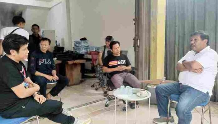 Walikota Pangkalpinang Ngopi Bareng Pengurus JMSI Babel Bahas Masalah Banjir