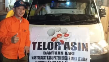 PMI Kirim 100 Ribu Butir Telur Asin untuk Korban Banjir di Sumatera