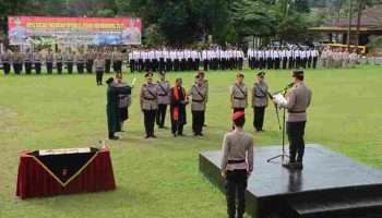 4 Pejabat Utama Polres Bangka Berganti