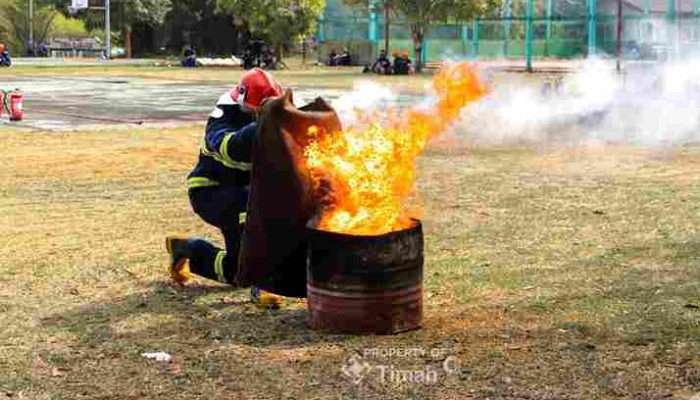 PT TIMAH Tbk Area Kundur Gelar Lomba Tanggap Darurat