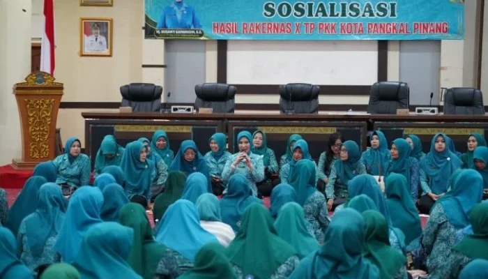 TP PKK Pangkalpinang Pererat Sinergi dan Kolaborasi di Pertemuan Perdana 2026