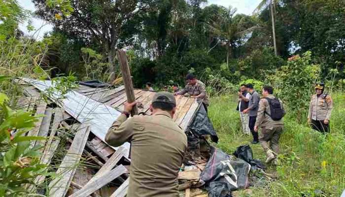 Polda Babel Bongkar Pondok yang Disinyalir Jadi Tempat Konsumsi Narkoba