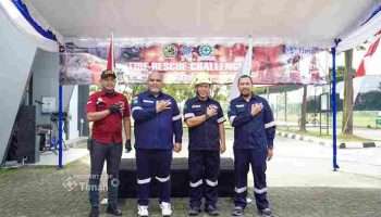 PT TIMAH Tbk Gelar Timah Fire Rescue Challange, Peringati Bulan K3 Nasional