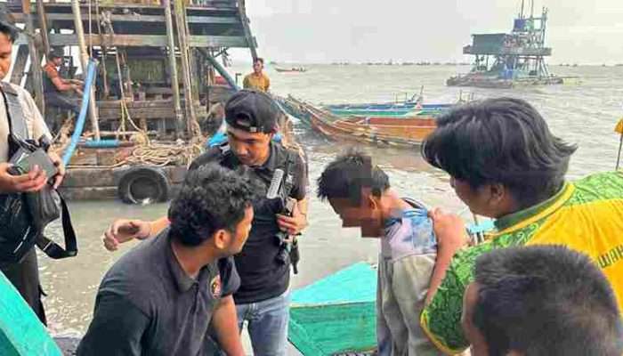 Polres Bangka Barat Ungkap Penusukan di Laut Tempilang