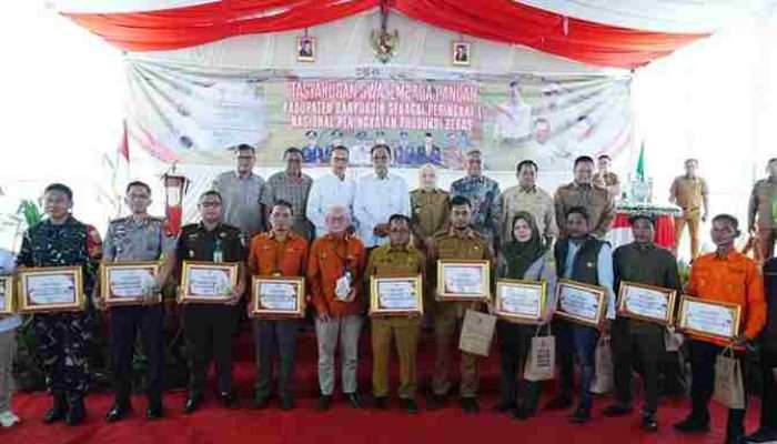 Pemkab Banyuasin Targetkan Luas Tanam Padi Mencapai 268.543 Hektare Tahun 2026