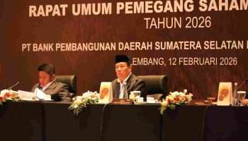 Hadiri RUPS dan RUPSLB Bank Sumsel Babel, Gubernur Dorong Transformasi dan Kebijakan Perbankan Pro-Daerah