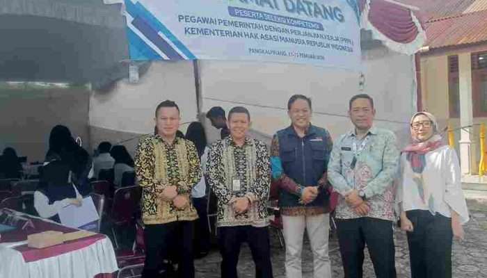 Sebanyak 311 Peserta Ikuti Seleksi Kompetensi PPPK Kementerian HAM RI di Babel