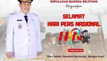 Peringati HPN 2026, Hidayat Arsani Ajak Insan Pers Babel Terus Menjaga Sinergi dan Kolaborasi