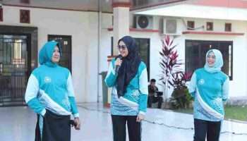 Ketua Tim Penggerak PKK Bangka Belitung Luncurkan Program ‘Gebrakan Si Emak’