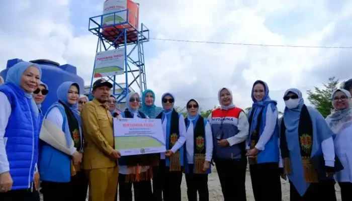 Pertamina dan SERUNI Sediakan Sarana Air Bersih dan 1.577 Tabung Bright Gas bagi Warga Kabupaten Pidie Jaya