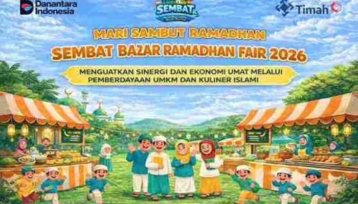PT TIMAH Tbk Gandeng Sembat Gelar Ramadan Fair di Bukit Baru Pangkalpinang