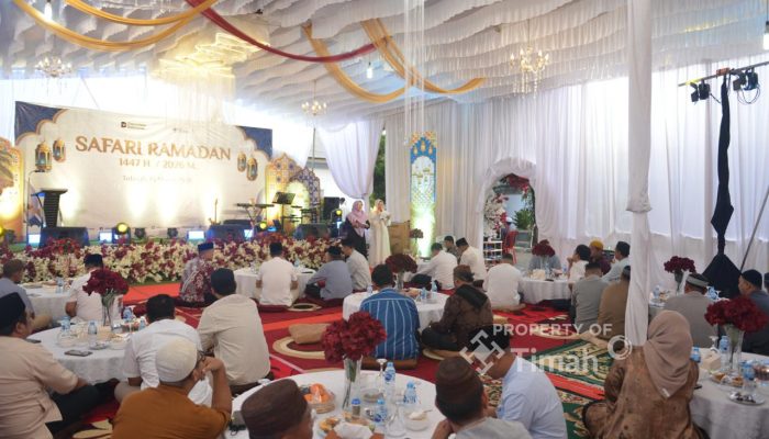 Safari Ramadan PT TIMAH di Bangka Selatan, Rajut Kebersamaan dan Serahkan Bantuan Sosial