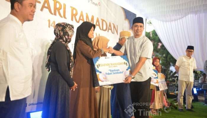 PT TIMAH Distribusikan 4.500 Paket Makanan Pokok di Seluruh Wilayah Operasional