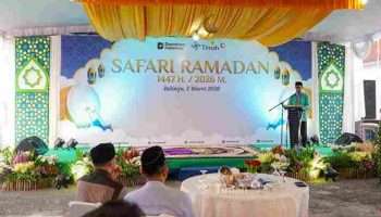 Safari Ramadan PT TIMAH di Belinyu, Santuni Anak Yatim Hingga Bantuan untuk Marbot Masjid
