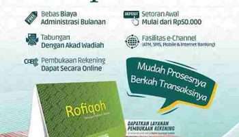 Tabungan Rofiqoh Bank Sumsel Babel, Layanan Keuangan Berlandaskan Prinsip Syariah