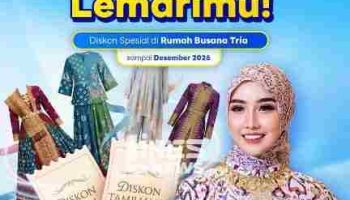 Bank Sumsel Babel Sediakan Diskon Rp100 ribu Bagi Nasabah Berbelanja di Rumah Busana Tria