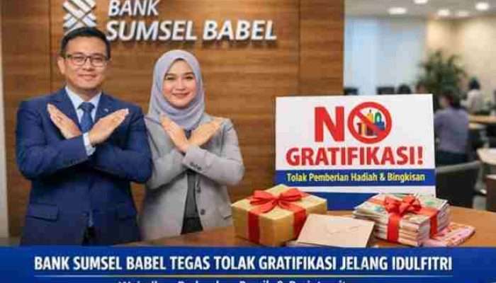 Bank Sumsel Babel Tegaskan Tolak Gratifikasi dan Perkuat Tata Kelola Perusahaan