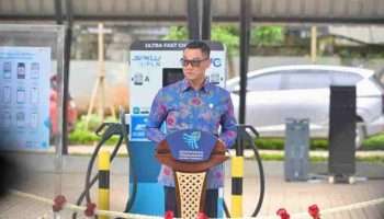 Kolaborasi PLN dan Kementerian Perdagangan Hadirkan SPKLU Ultra Fast Charging