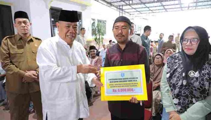 Gubernur Bangka Belitung Pererat Silaturahmi dan Salurkan Bantuan di Bangka Tengah