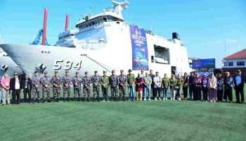 Bank Sumsel Babel Dukung Mudik Gratis Warga Babel Gunakan Kapal TNI AL