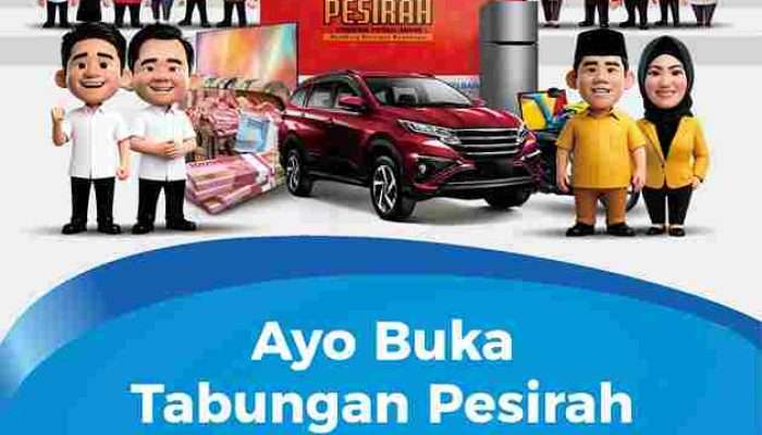 Tabungan Pesirah Bank Sumsel Babel Bertabur Hadiah, Grand Prizenya Toyota Rush