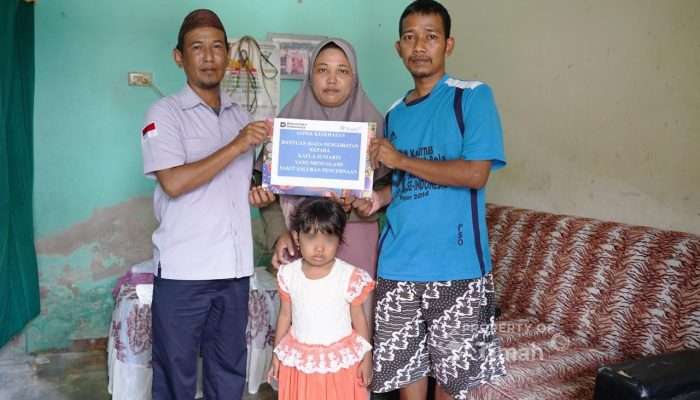 PT TIMAH Tbk Bantu Biaya Pengobatan Kekey, Penderita Penyakit Hirschsprung