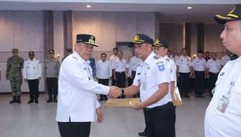 Gubernur Babel Lantik Delapan Pejabat Pimpinan Tinggi Pratama, Tekankan Integritas dan Percepatan Kinerja