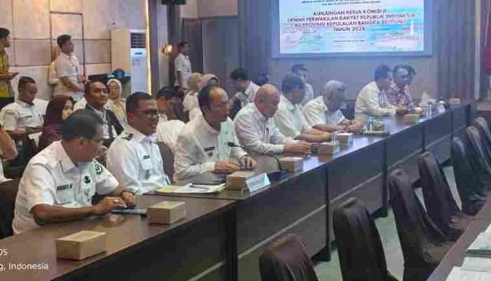 Anggota Komisi II DPR RI Kunjungi Bangka Belitung