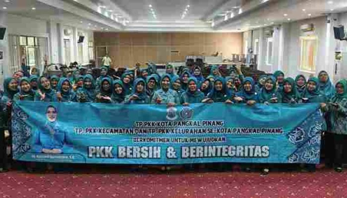 TP PKK Kota Pangkalpinang Perkuat Sekretariat dan Kualitas Program