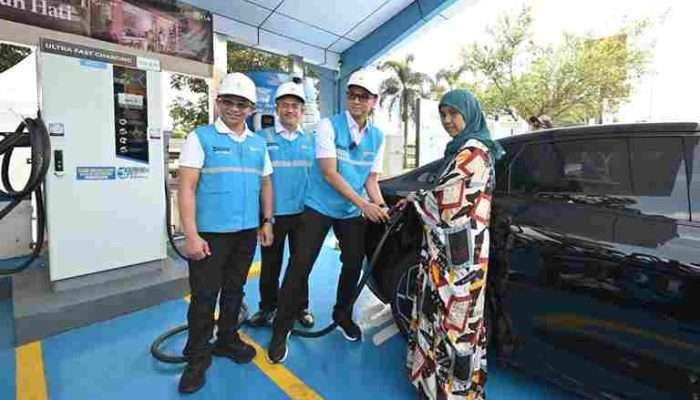 PLN Catat Lonjakan Penggunaan SPKLU Lebih dari 4 Kali Lipat Dibanding Saat Arus Mudik Lebaran Tahun 2025