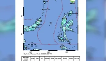 Gempa Berpotensi Tsunami Guncang Sulut dan Maluku