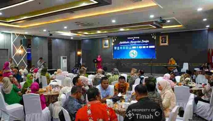 PT TIMAH Dukung Halalbihalal Musyawarah Keluarga Masyarakat Bangka