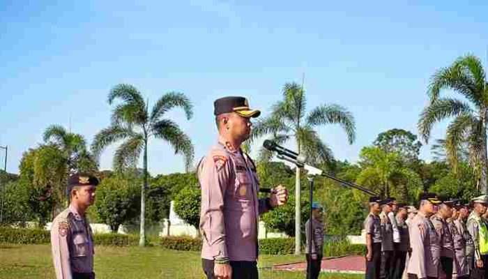 Kapolres Bangka Barat Apresiasi Kinerja Personel Amankan Dua Event Besar