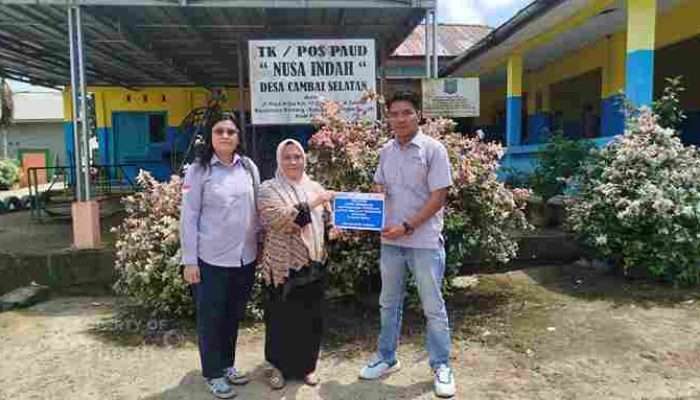 PT TIMAH Berikan Bantuan kepada TK/PAUD Nusa Indah di Bangka Tengah