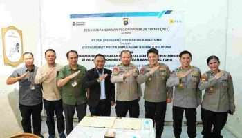 PLN UIW Bangka Belitung dan Polda Babel Teken PKT Pengamanan Aset Kelistrikan